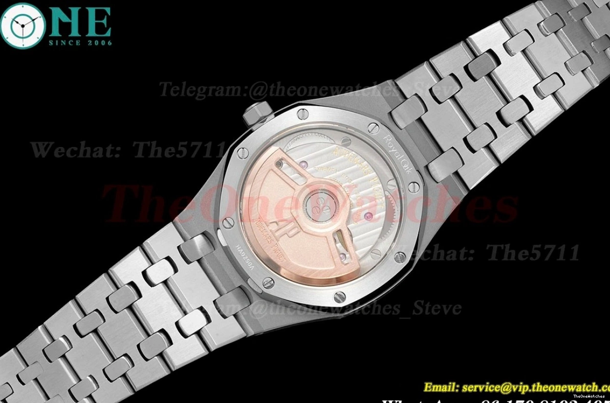 A5800 34mm White SS Oak 8F 77351 Diamonds SS Ladies Royal 0522
